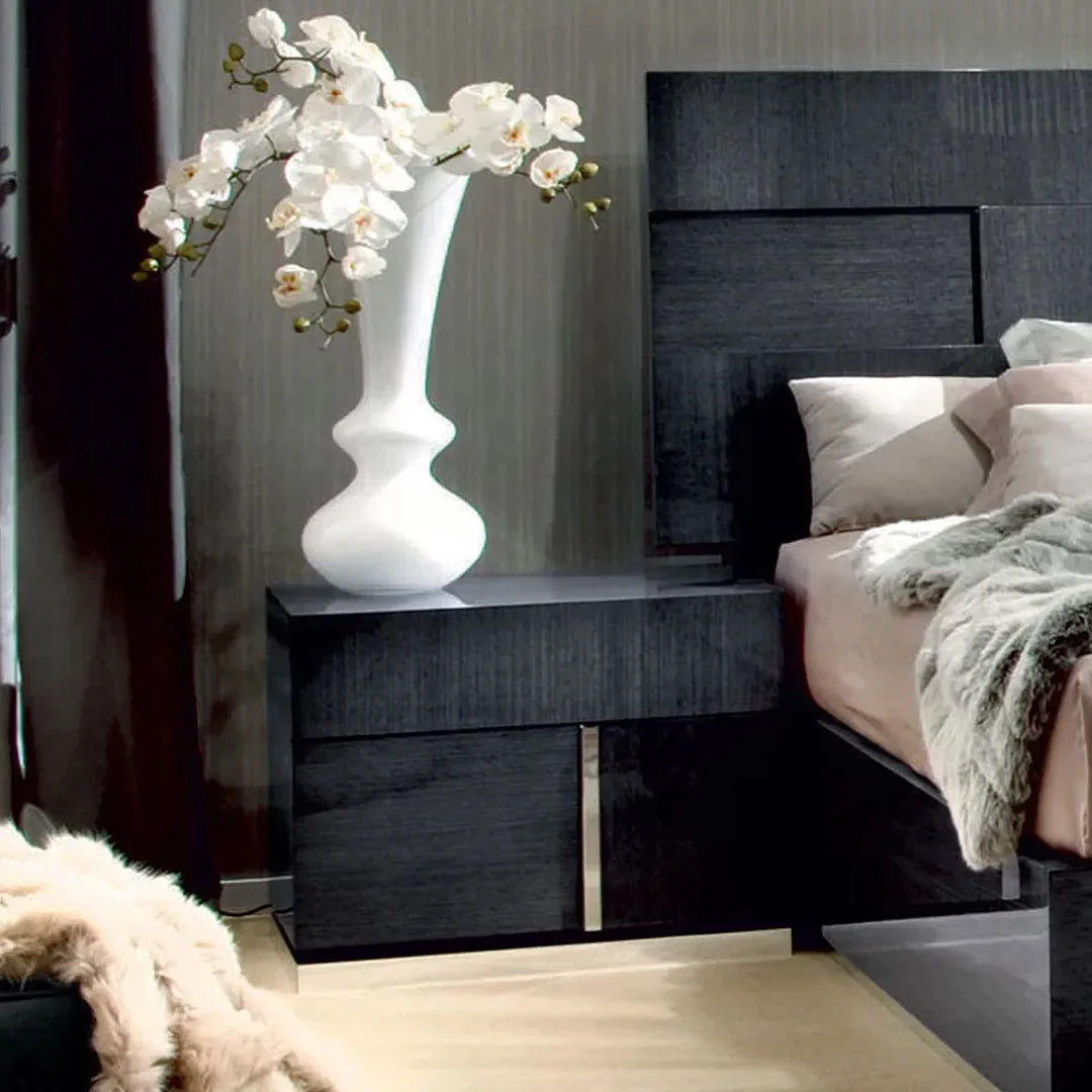 Recámara completa Montecarlo King Size. Muebles Italianos