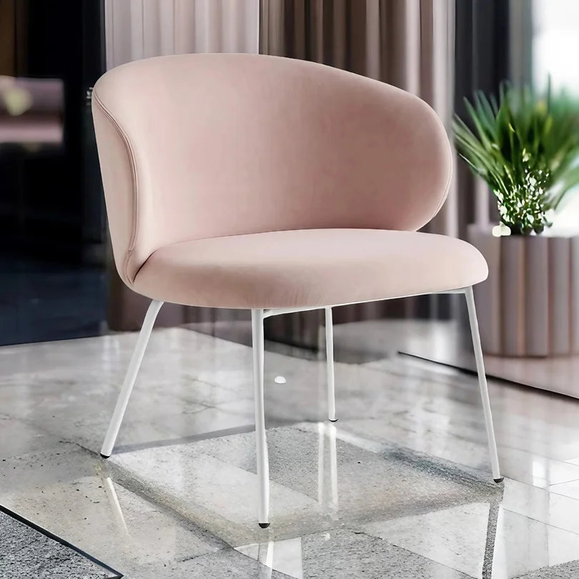 Butaca italiana Tuka en base de metal. Muebles Italianos