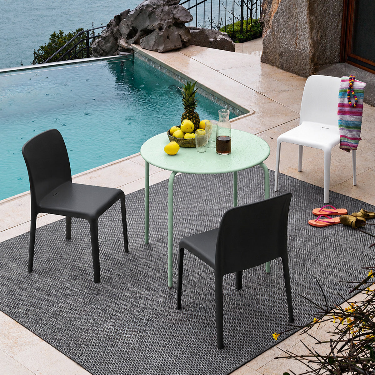 Silla Italiana sustentable Bayo