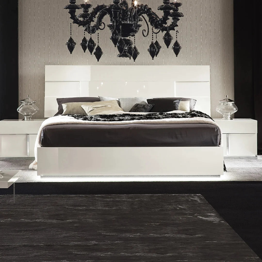 Cama Canova King Size. Muebles Italianos