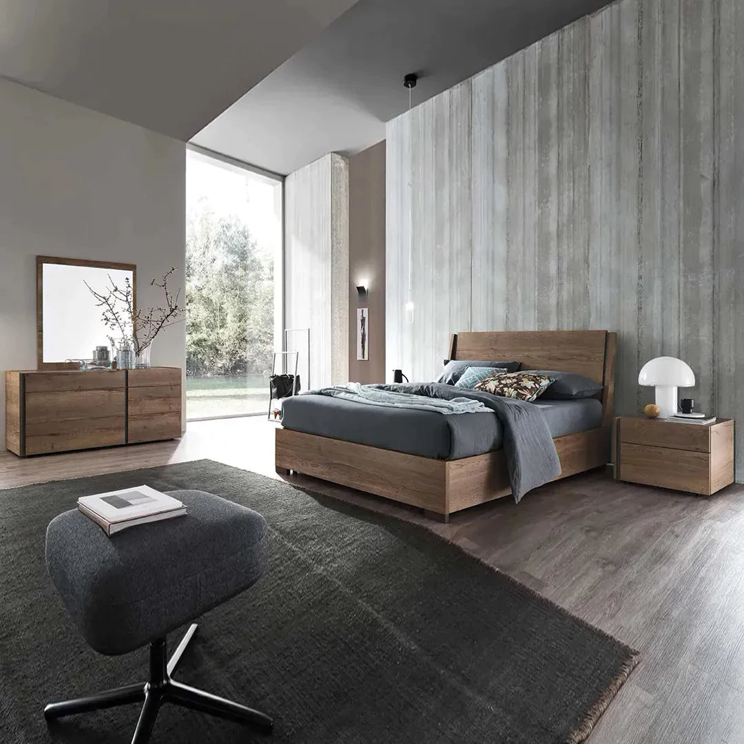 Cama Queen size Dado. Muebles Italianos