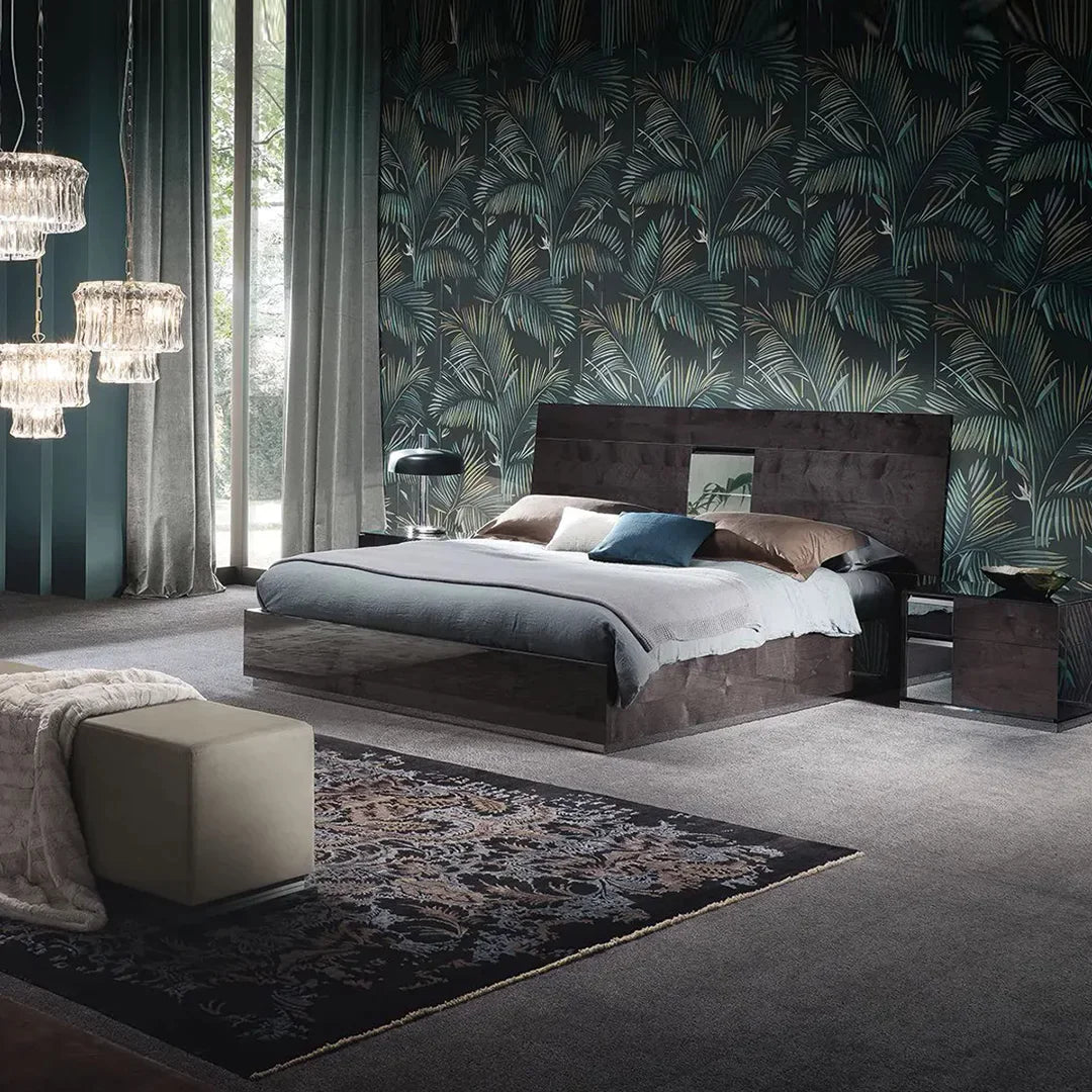 Cama Heritage king size. Muebles Italianos