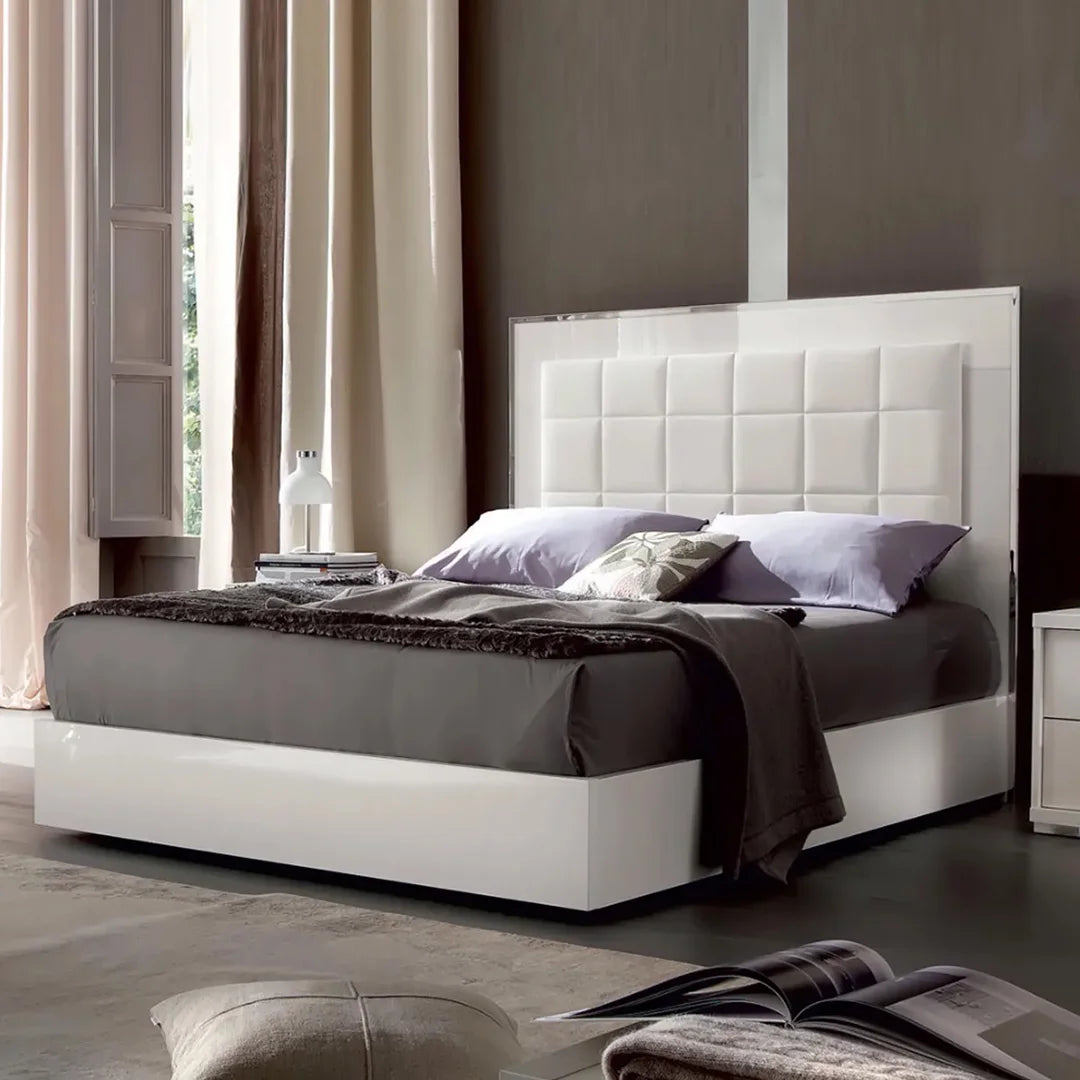 Cama Imperia Queen Size. Muebles Italianos