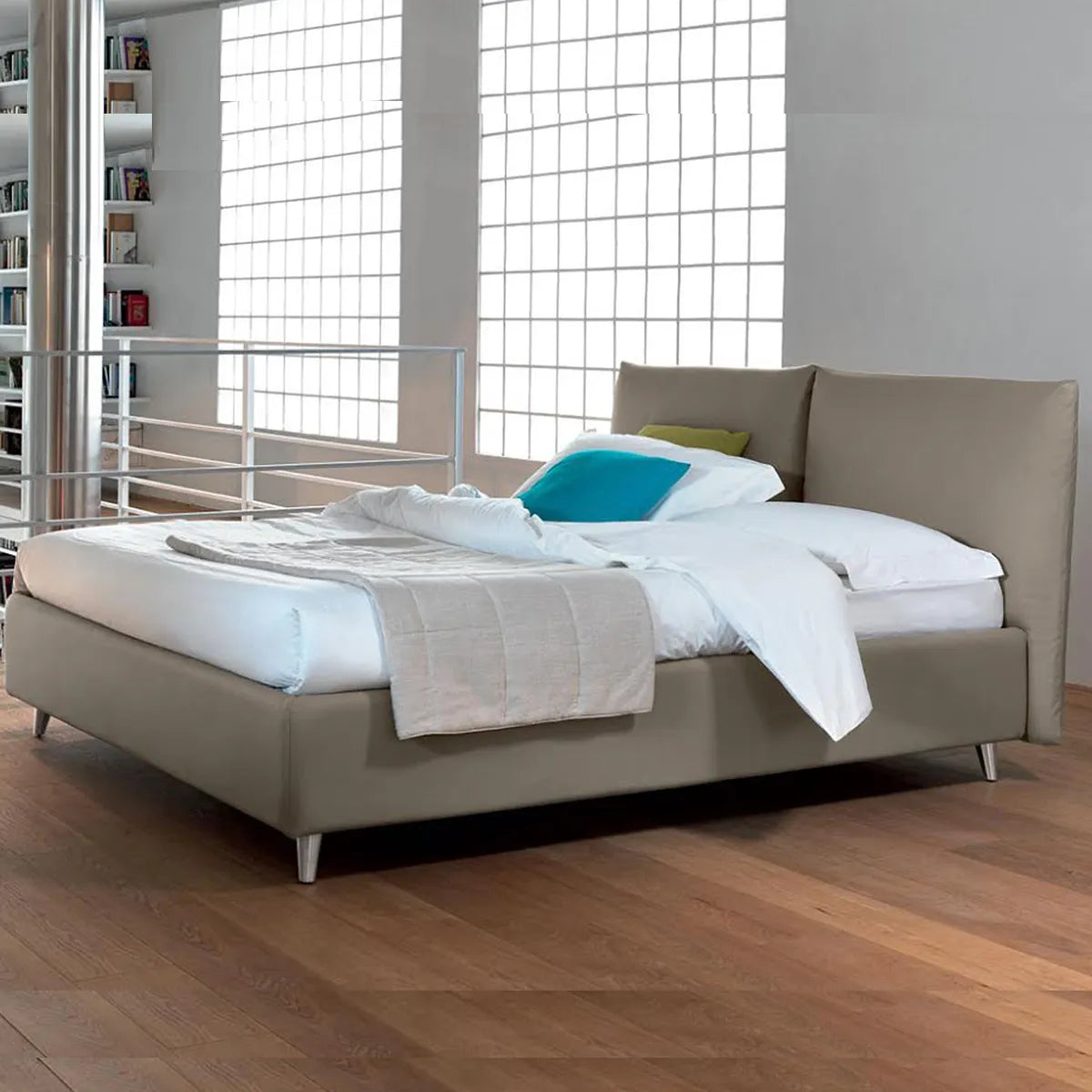 Cama Bridge King Size. Muebles Italianos
