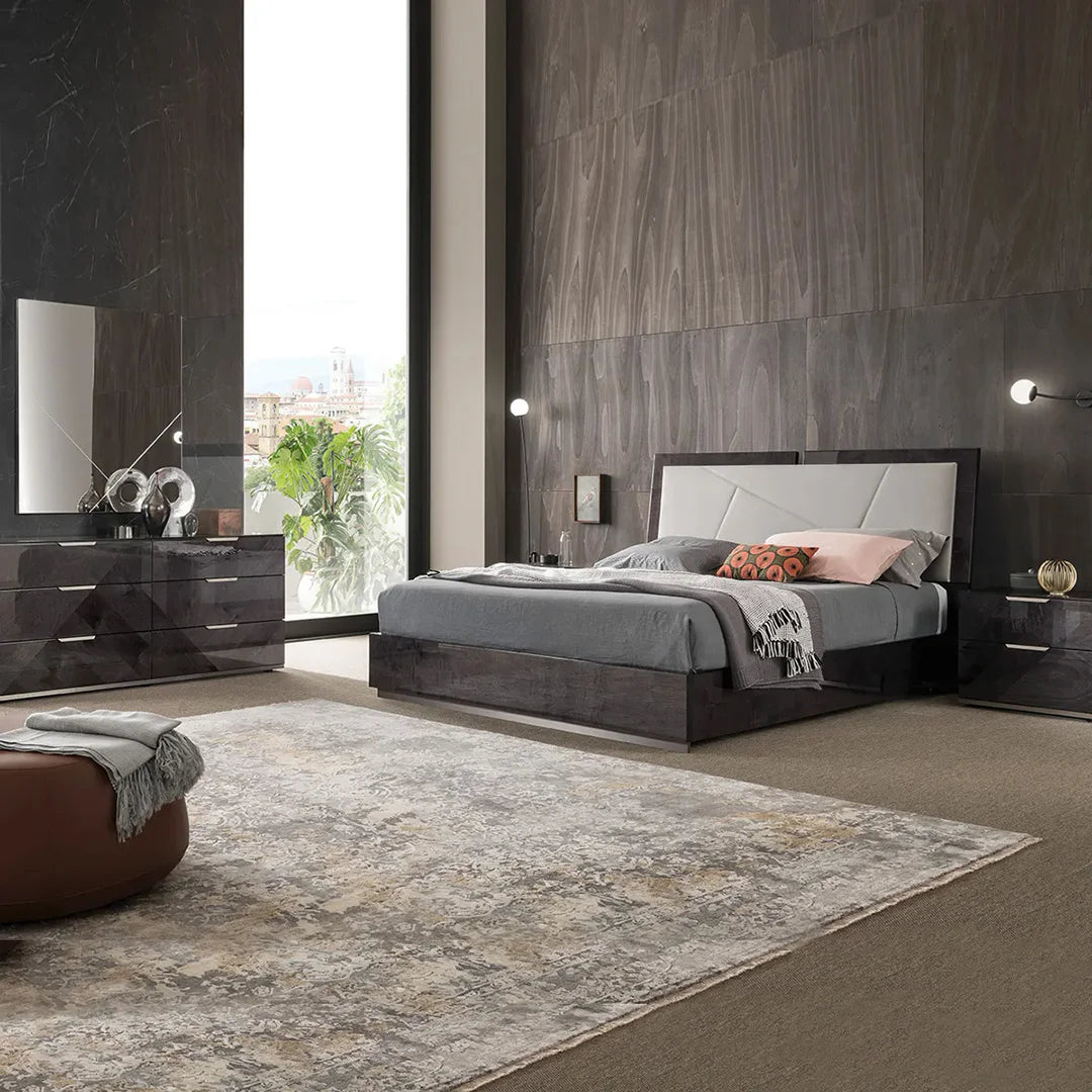 Cama King Size Riviera. Muebles Italianos