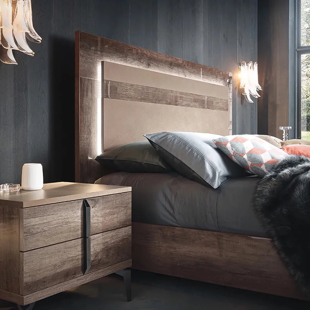 Cama Matera King size. Muebles Italianos