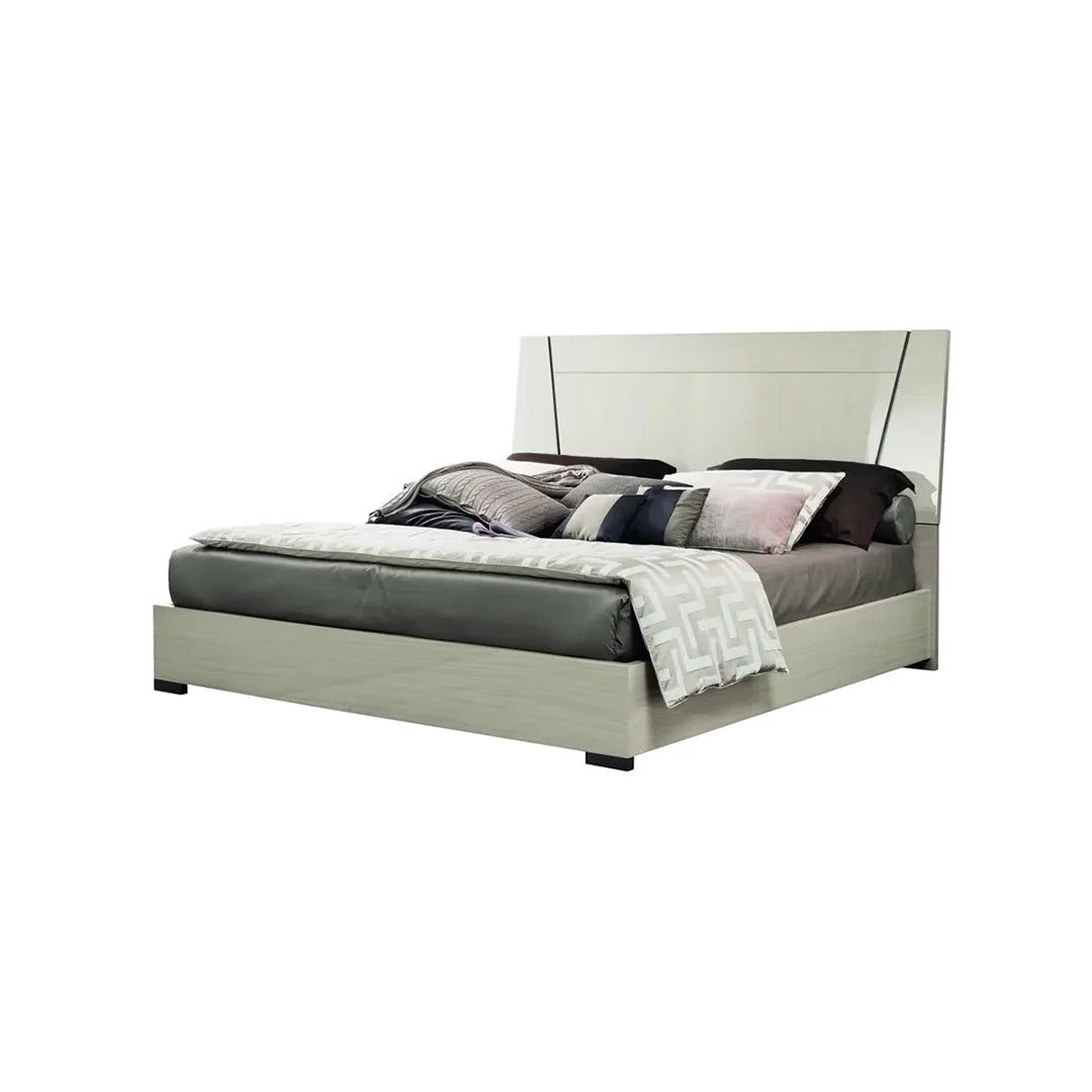 Cama Mont blanc Queen Size. Muebles Italianos