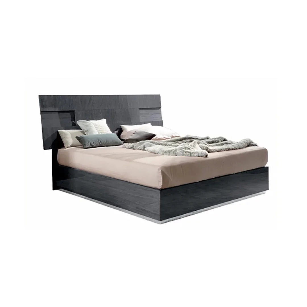 Cama Montecarlo Queen Size (luz opcional). Muebles Italianos