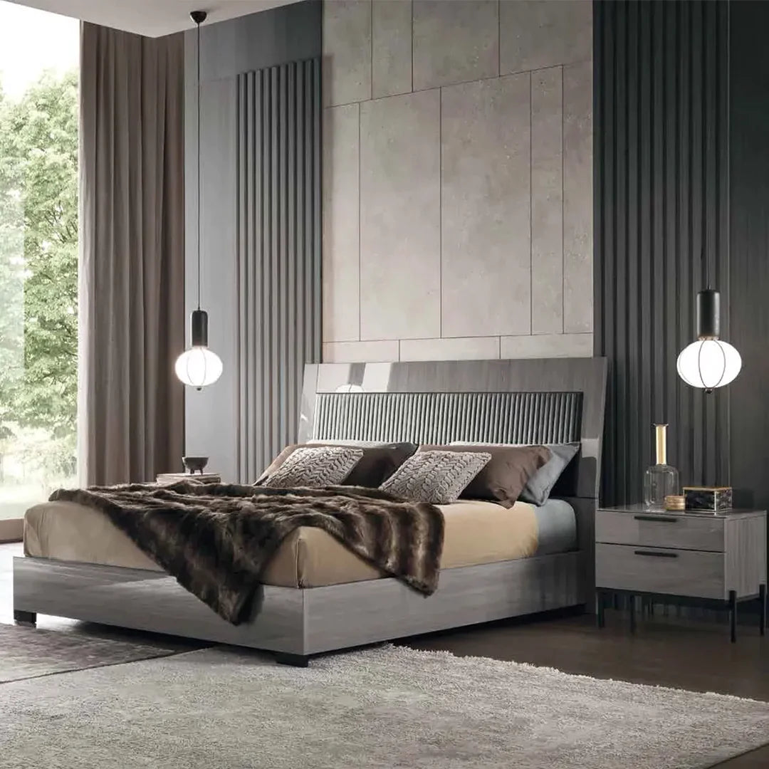 Cama Novecento King Size. Muebles Italianos