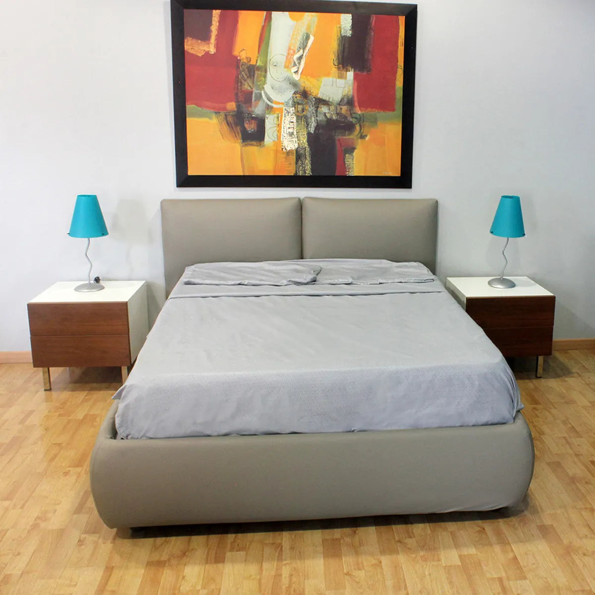 Cama Bridge Queen Size. Muebles Italianos