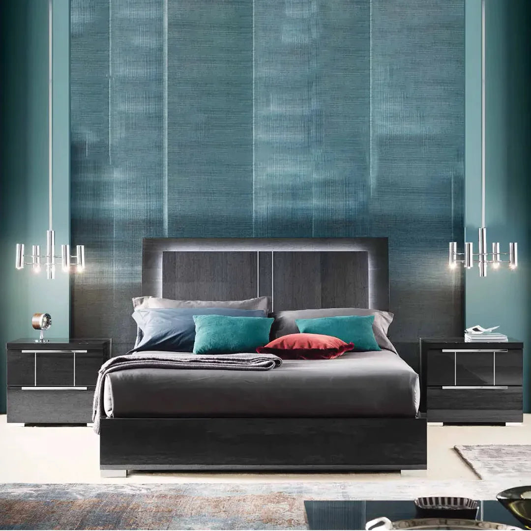 Recamara Versilia Individual. Muebles Italianos