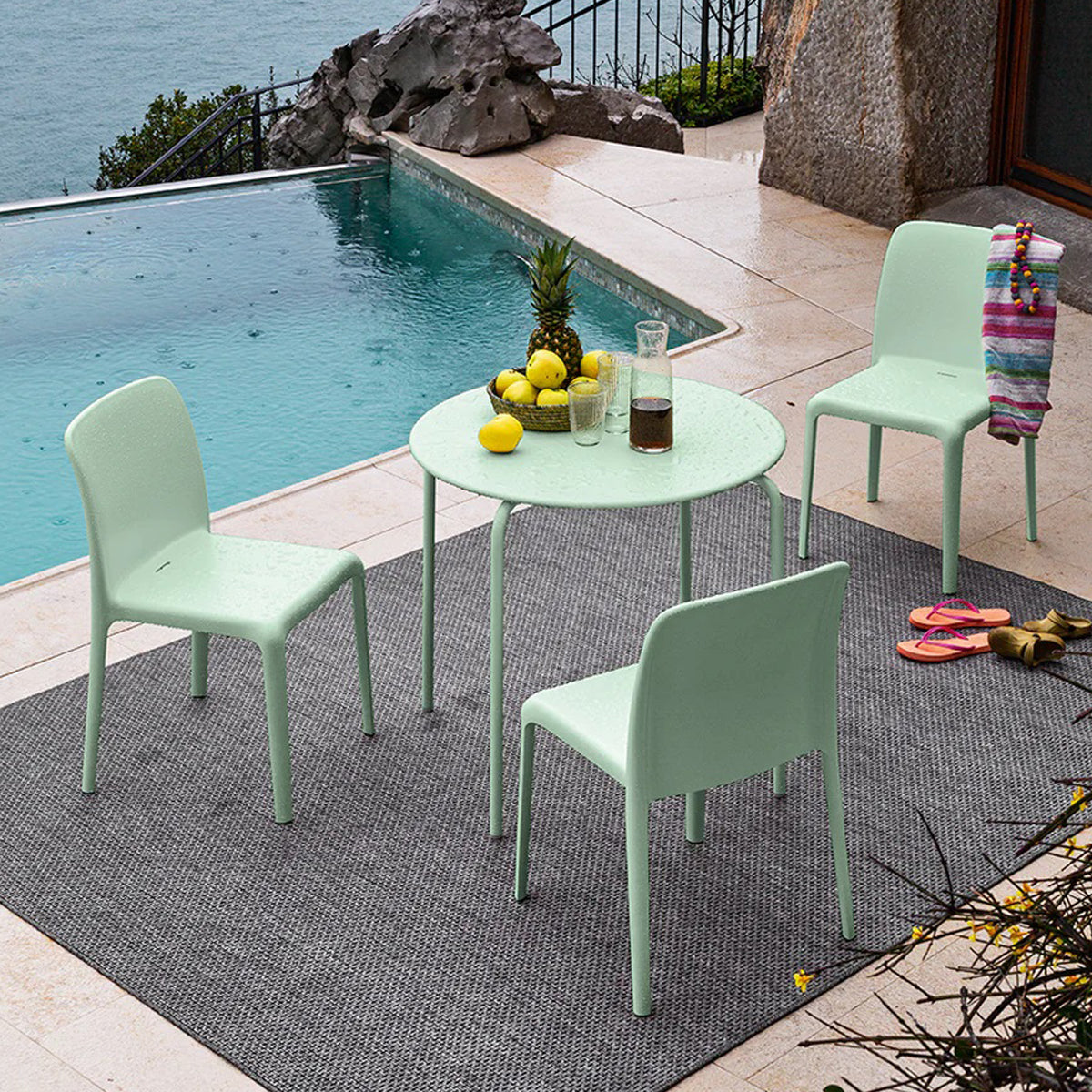 Silla Italiana sustentable Bayo