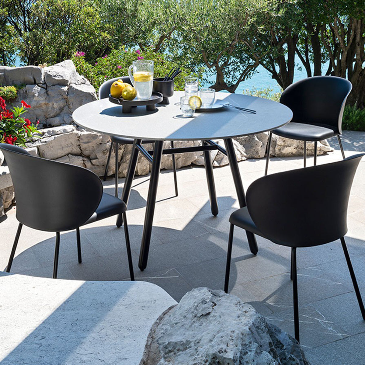 Silla de Exterior en Polipropileno Tuka