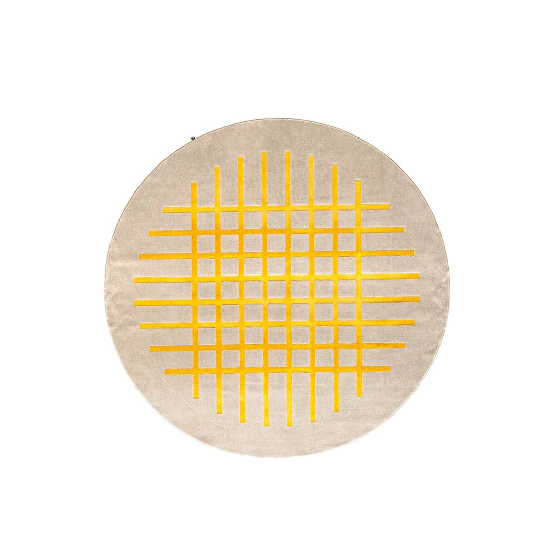 variant Alfombra Italiana Cek circular. Muebles Italianos