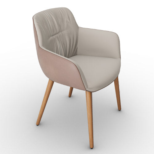 silla cocoon mix madera