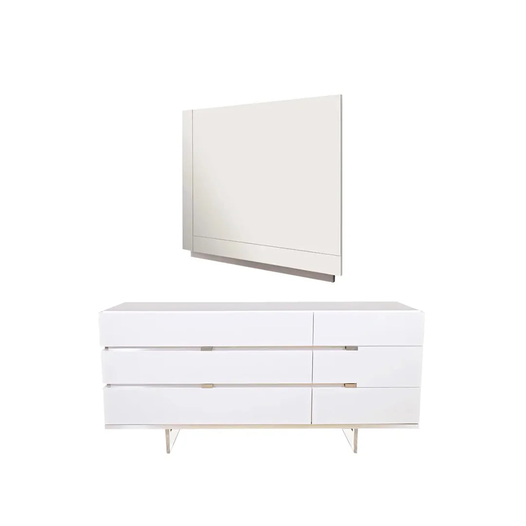 Recámara Artemide completa King Size. Muebles Italianos