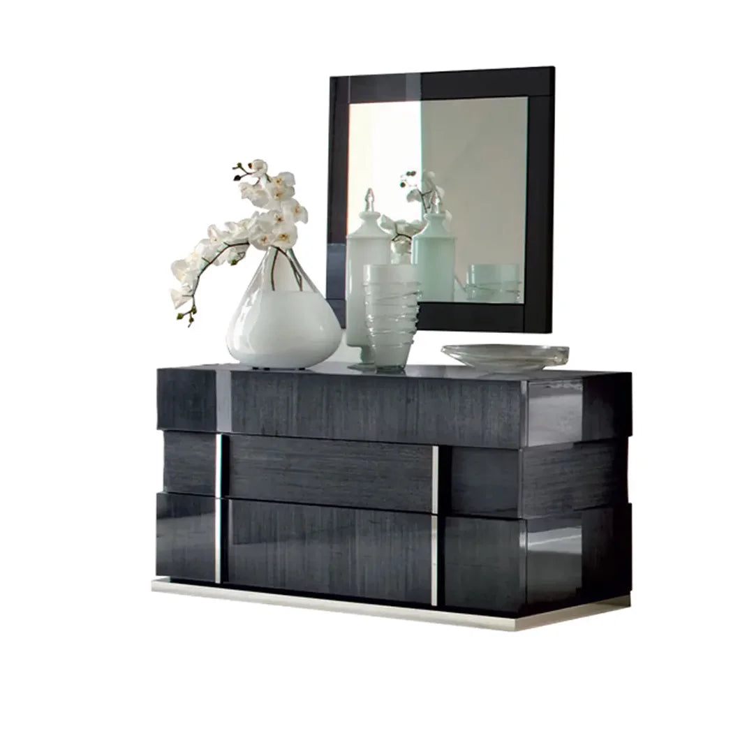 Recámara completa Montecarlo King Size. Muebles Italianos