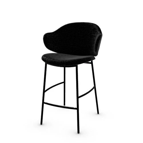 banco holly tipo piel y metal