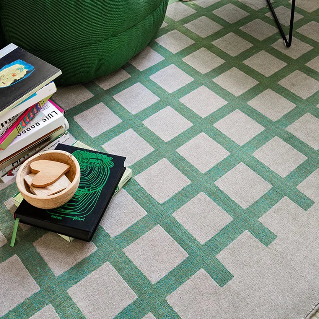 Alfombra Italiana Cek grande. Muebles Italianos