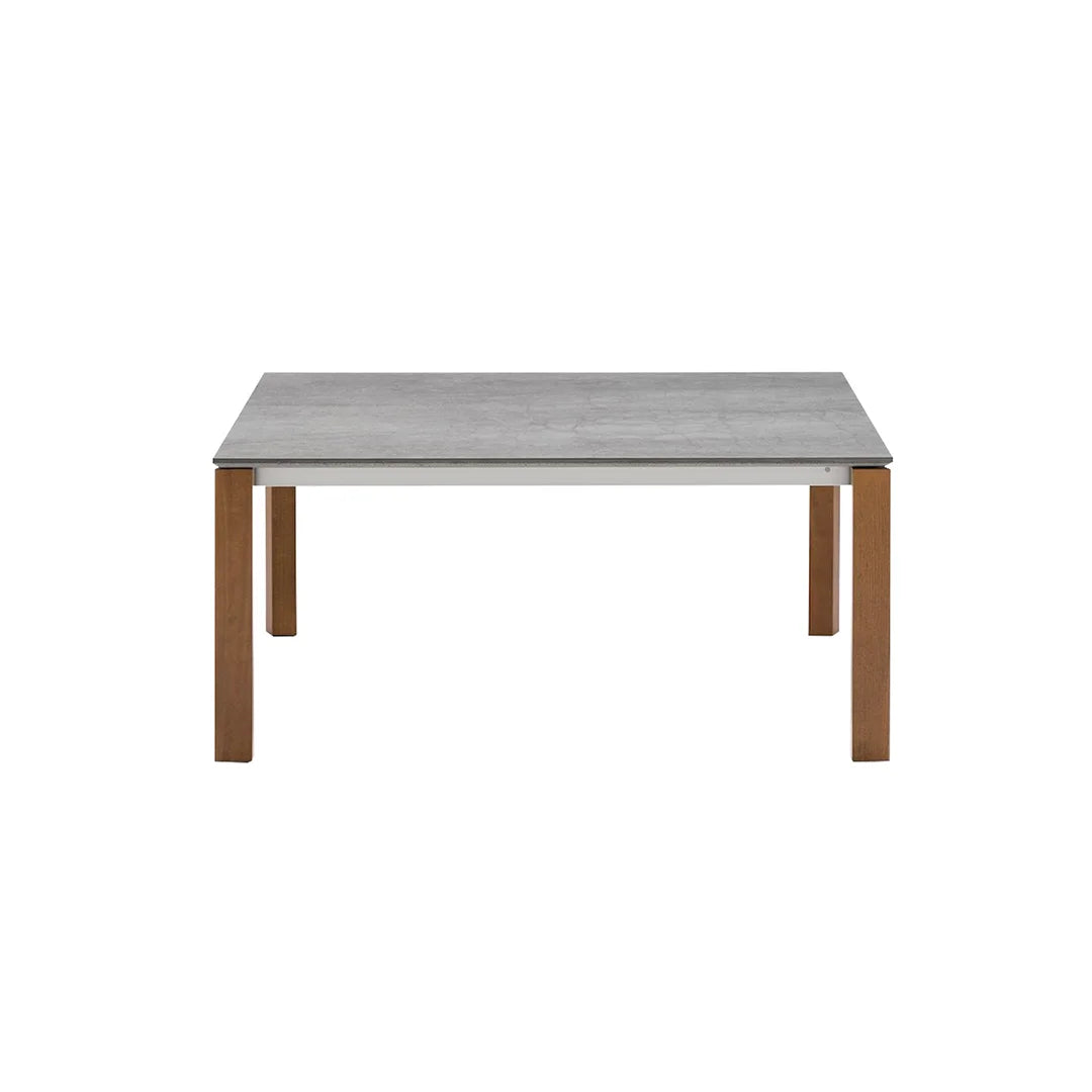 Mesa Extensible Eminence Fast base madera de fresno 160 cm. Muebles Italianos