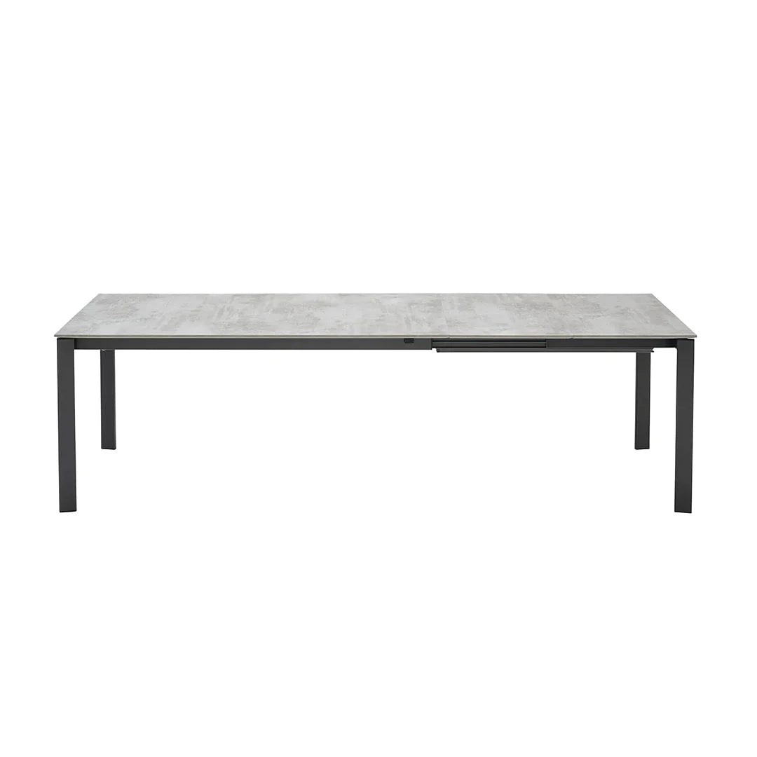 Mesa Extensible Eminence Fast base metalica 160 cm. Muebles Italianos