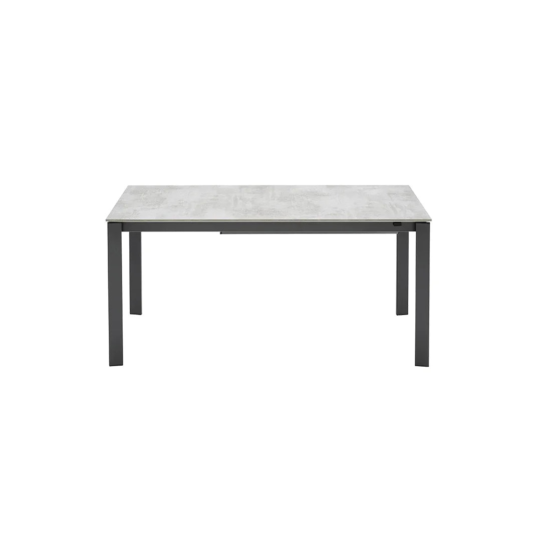 Mesa Extensible Eminence Fast base metalica 160 cm. Muebles Italianos