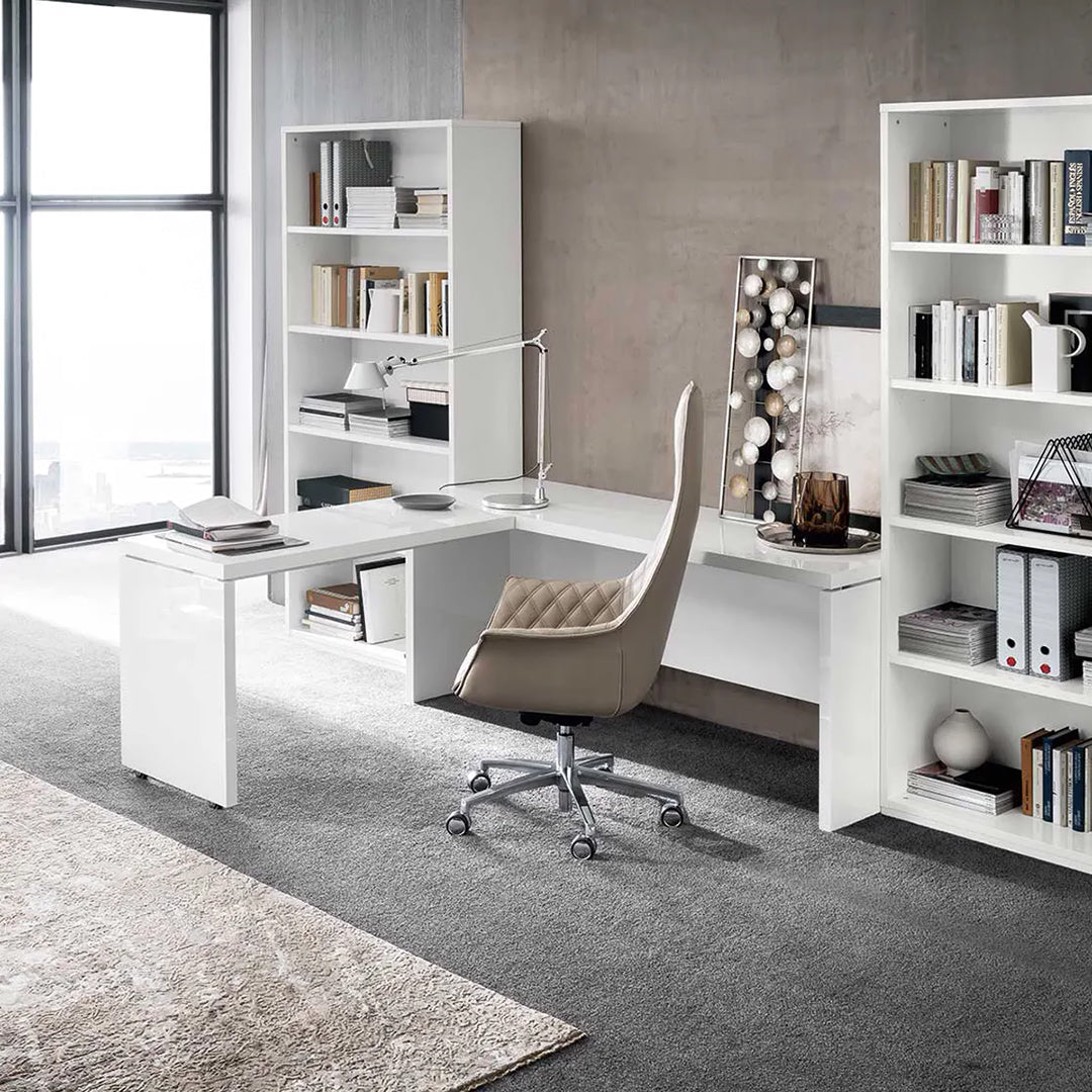 Escritorio deslizante con contra Sedona. Muebles Italianos