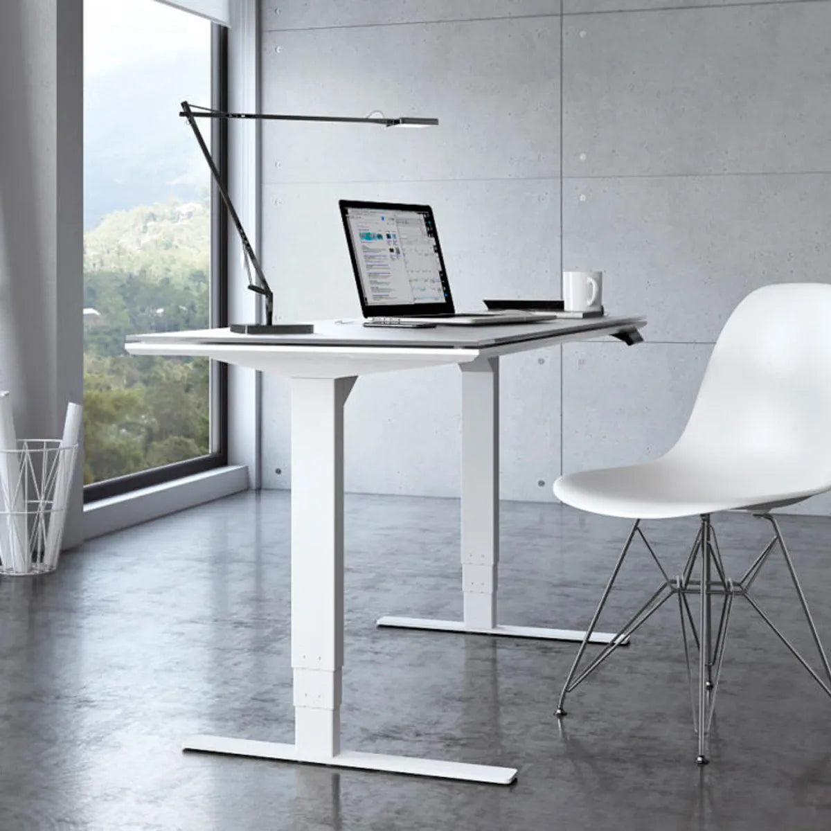 Escritorio inteligente Centro Lift. Muebles Italianos