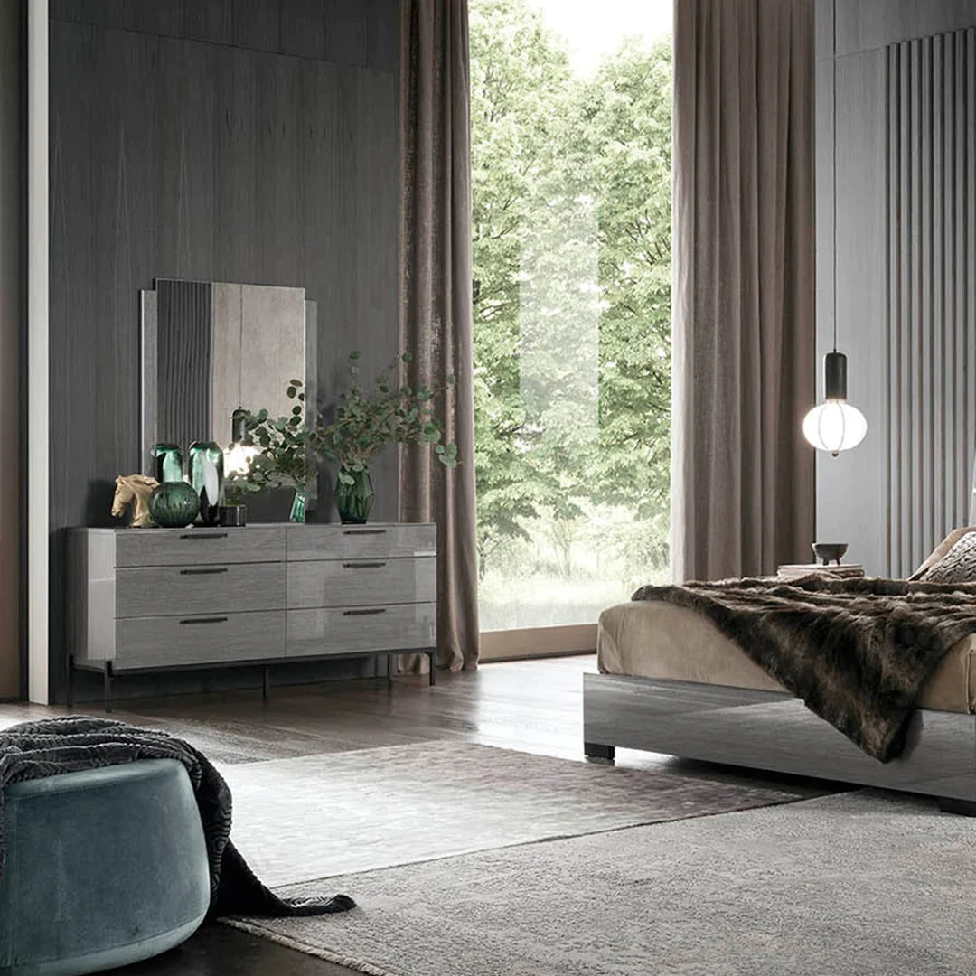 Espejo de Novecento Silverwood. Muebles Italianos