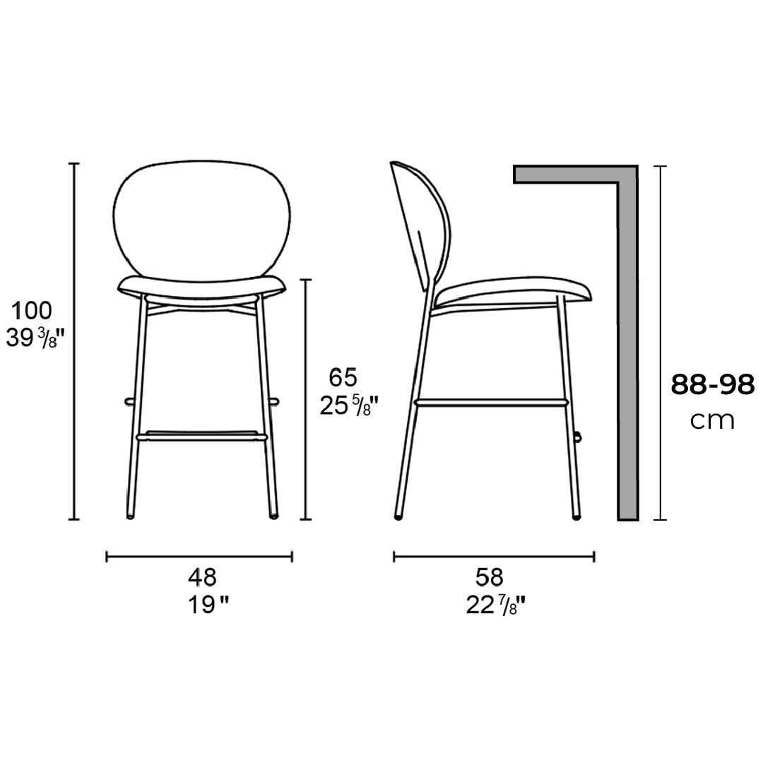 banco inès tela y metal