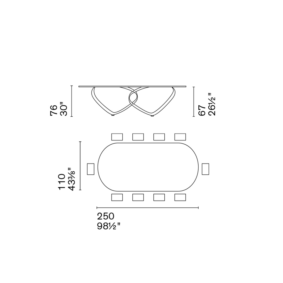 mesa Breeze fija FB 250