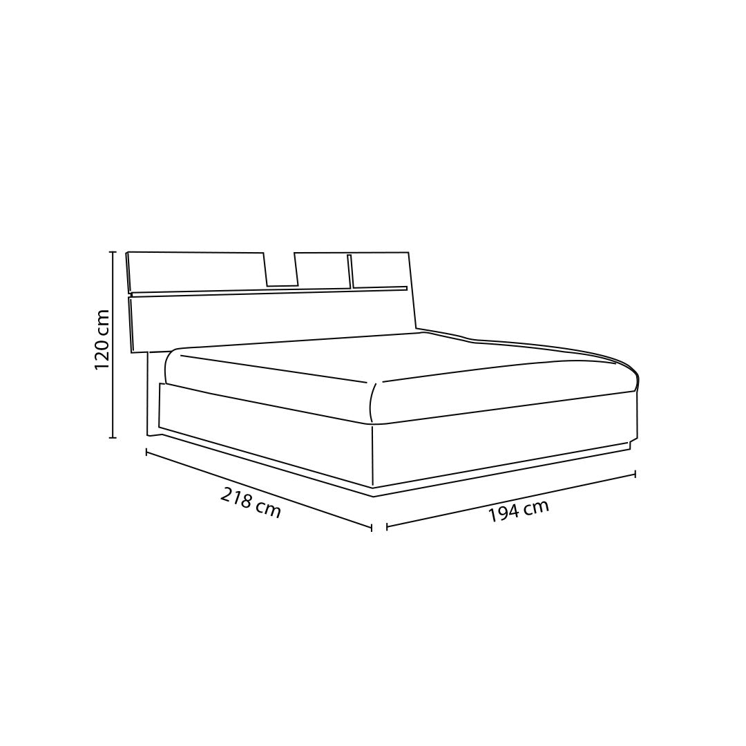 ESQUEMA CAMA ARTEMIDE QUEEN