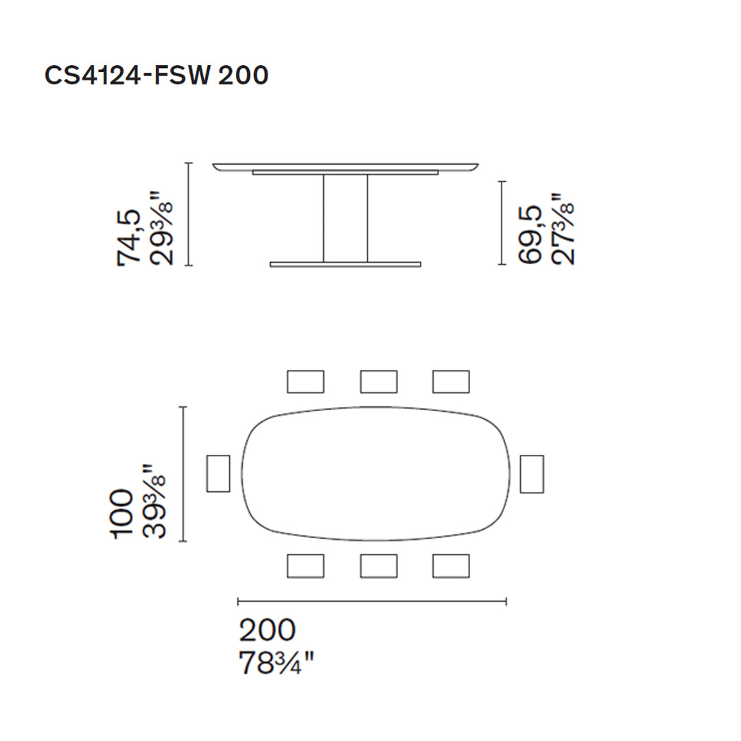 mesa Cameo fija FSW 200