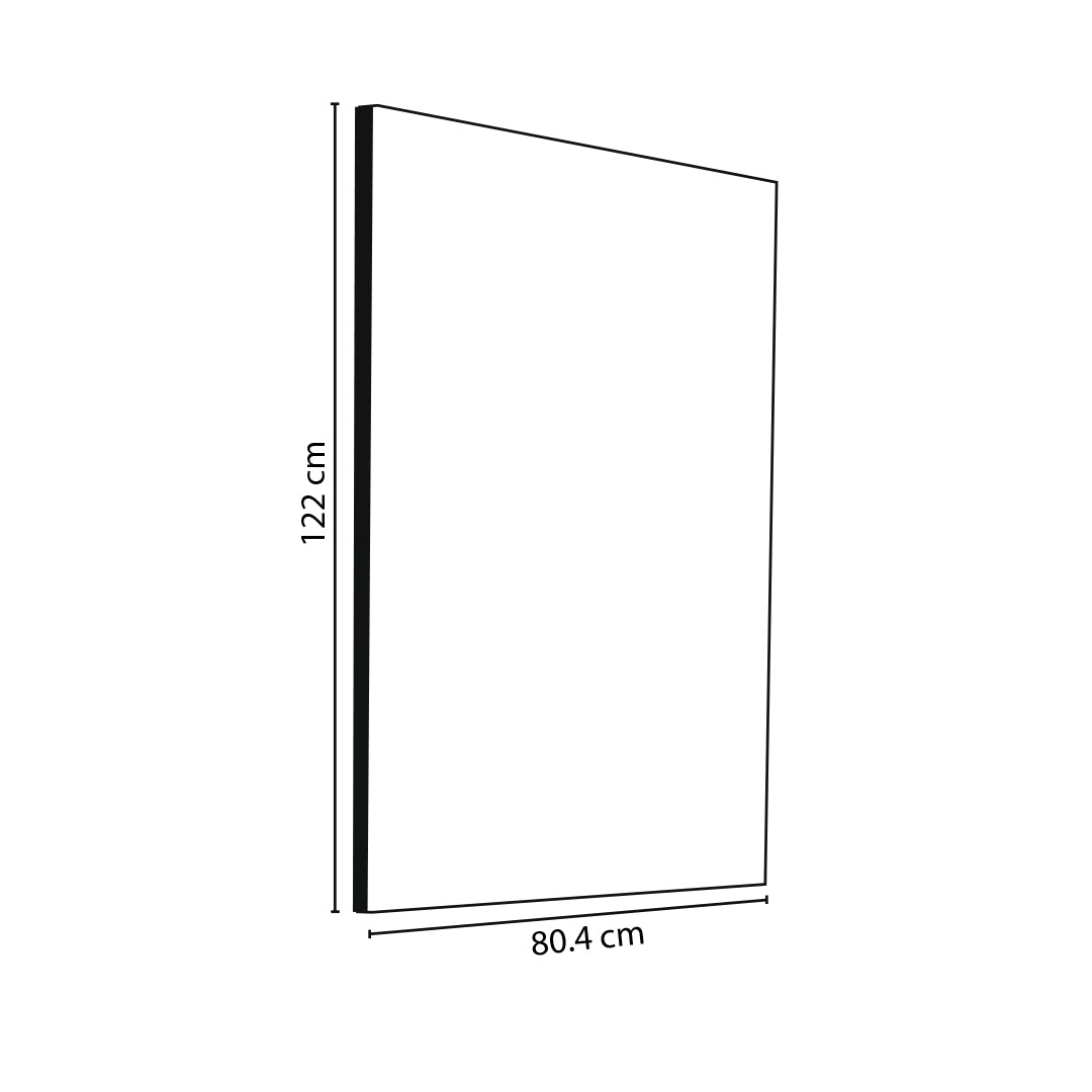 Espejo de City Life nogal