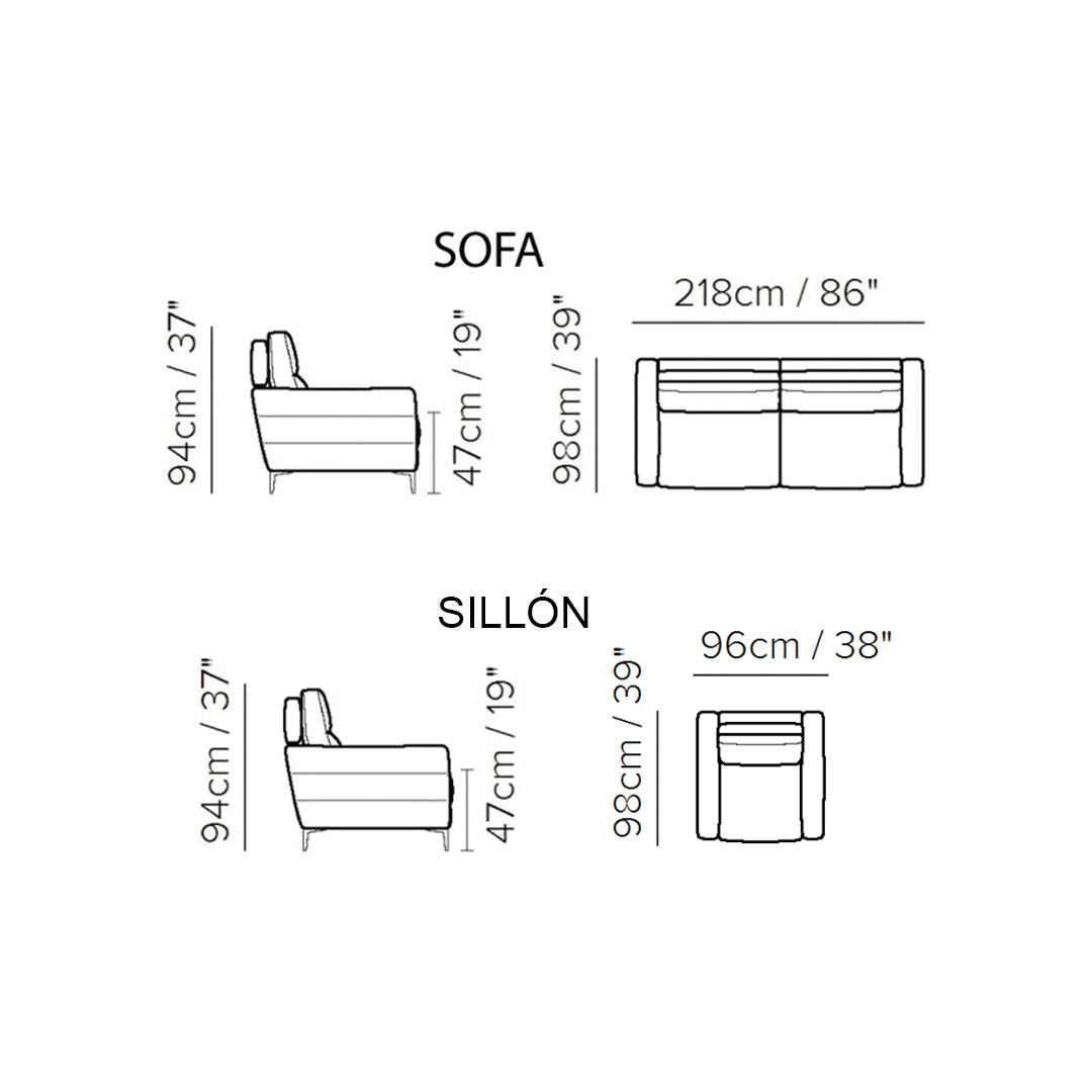 Sala Giorgio Natuzzi tortola