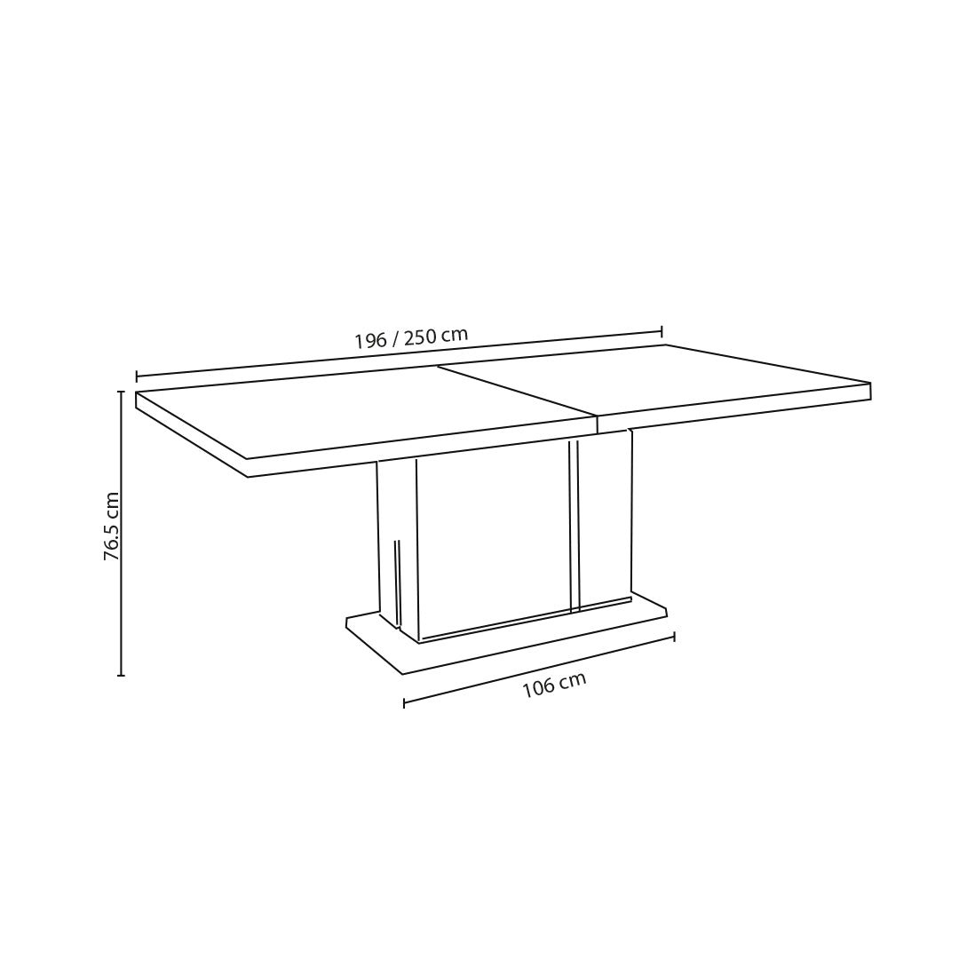 ESQUEMA MESA COMEDOR MONTECALO