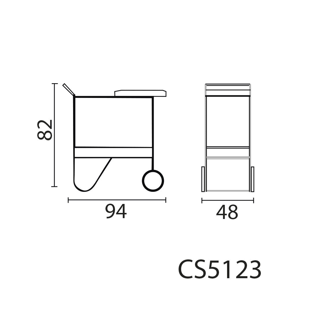 ESQUEMA MESA SERVICIO GIRO CALLIGARIS