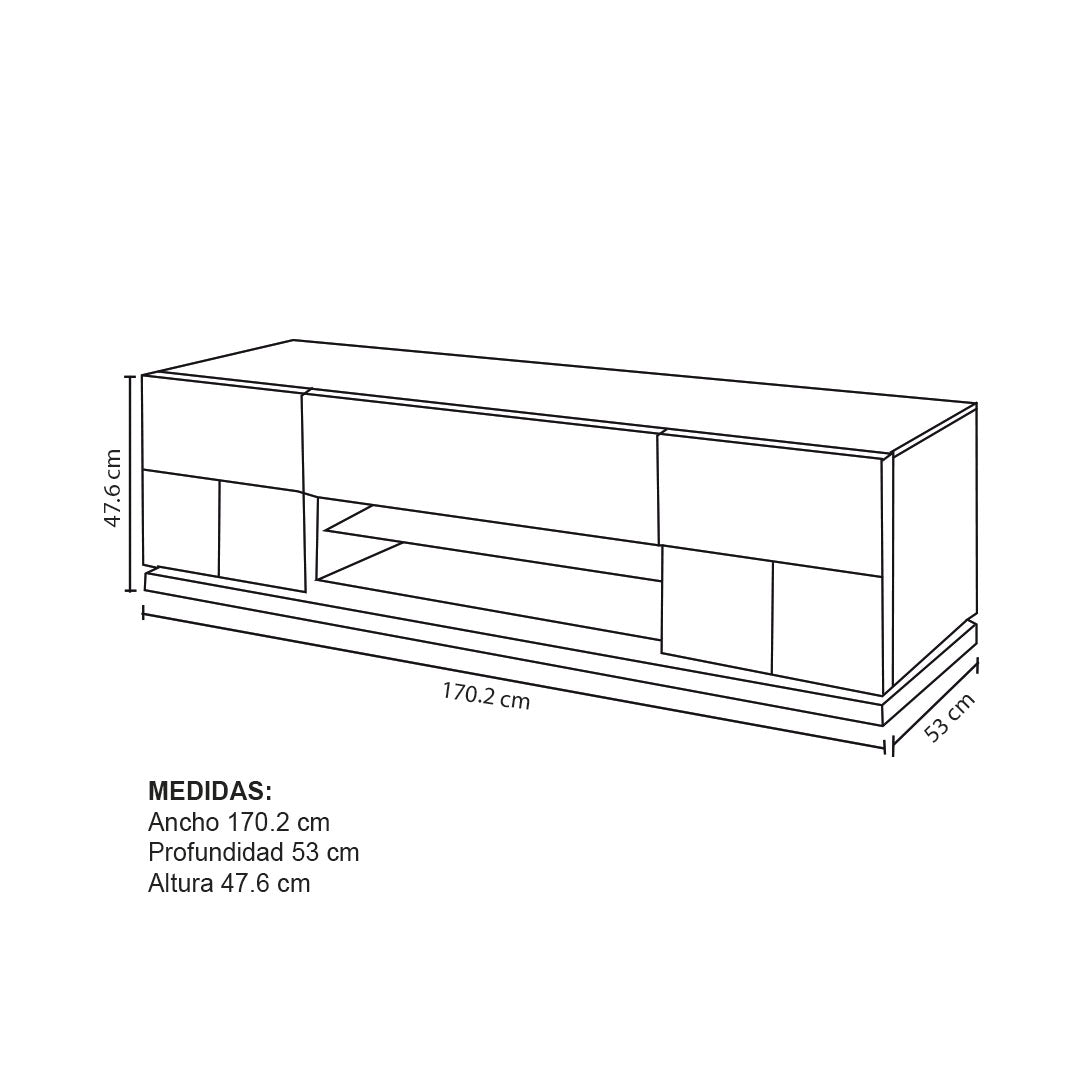ESQUEMA MUEBLE TV MONTECARLO