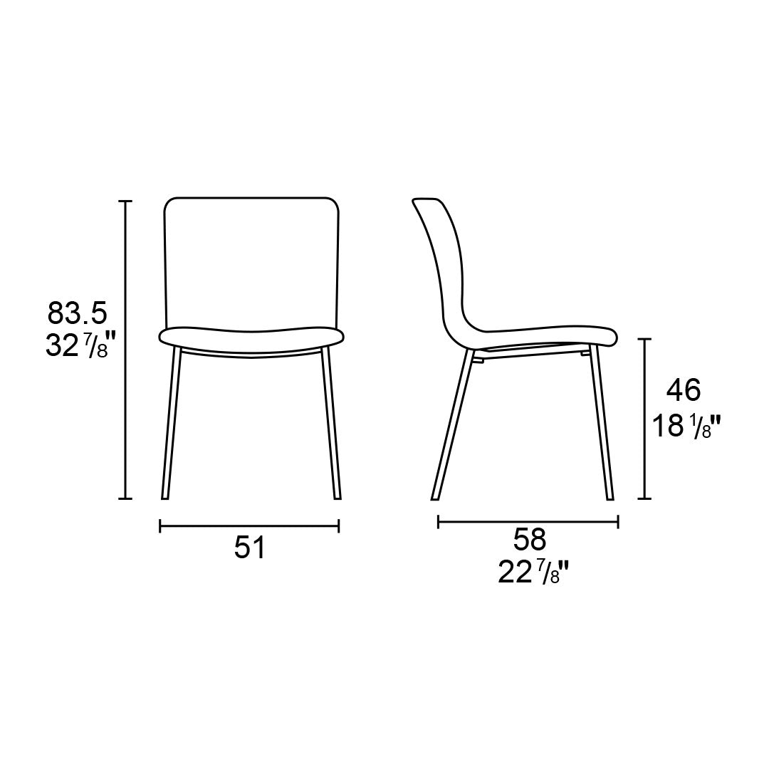 ESQUEMA SILLA ANNIE METAL