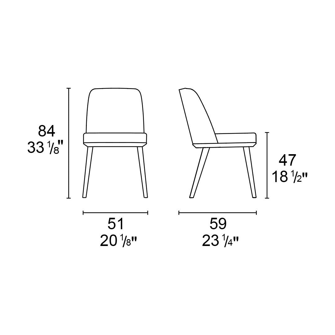 ESQUEMA SILLA FOYER METAL