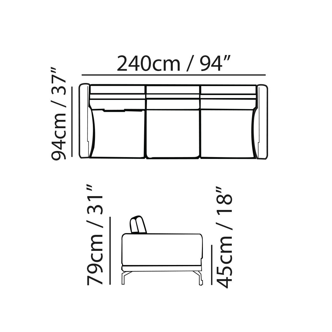 ESQUEMA SOFA LARGO WESSEX PIEL