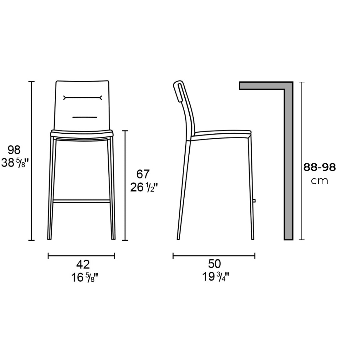 banco Carmen tipo piel