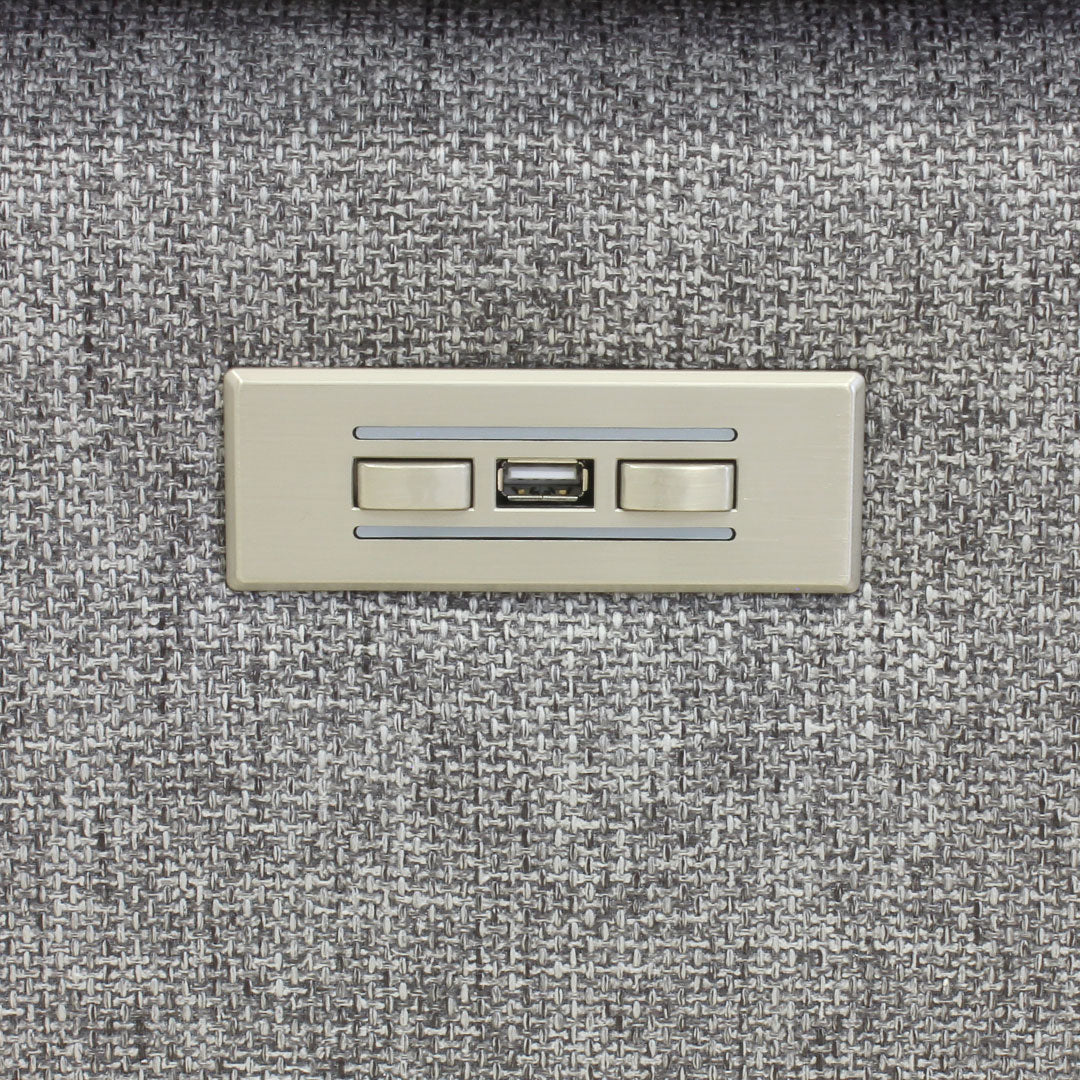 Esquinero izquierdo Curioso en tela minerva