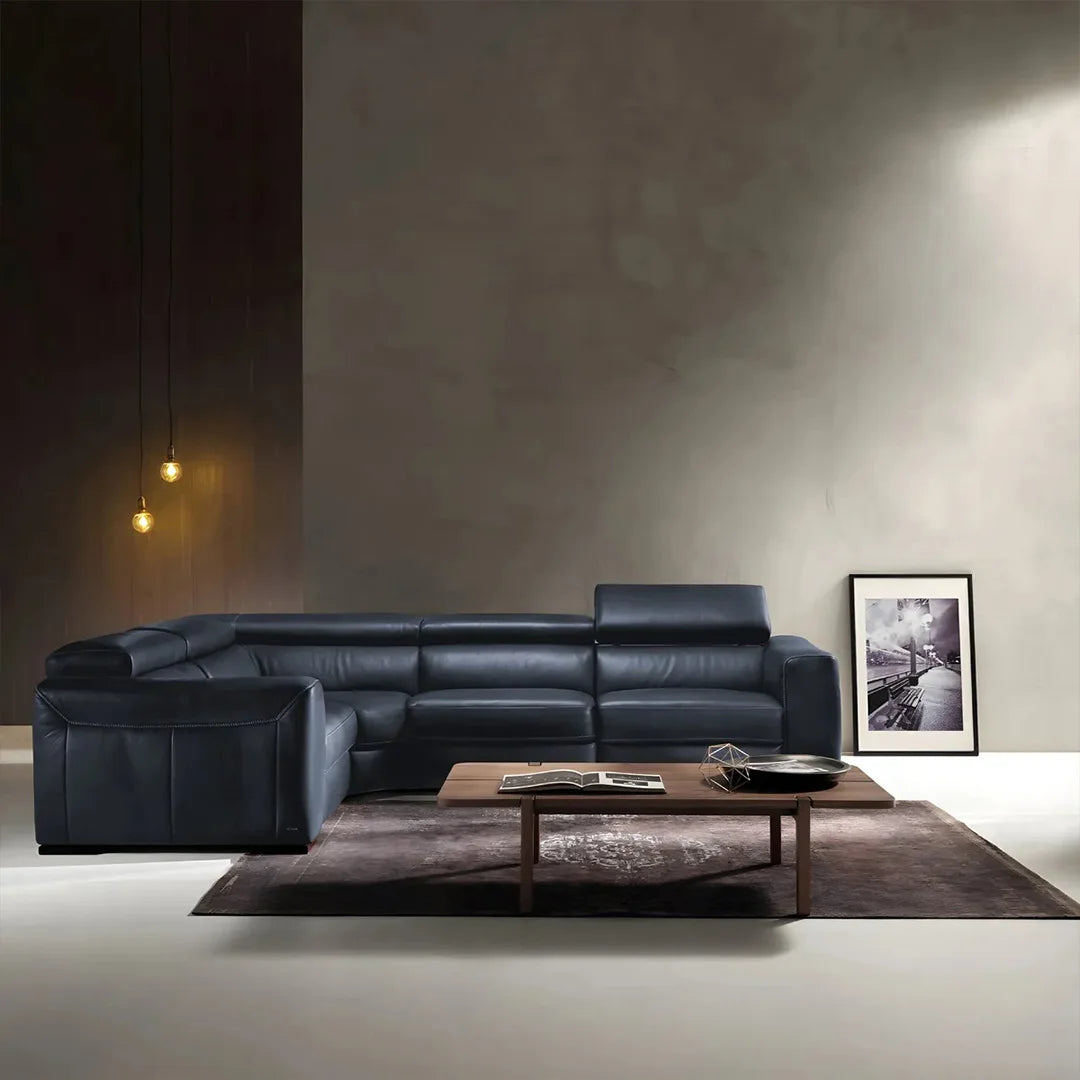 Esquinero Forza color antracita 3 reclinables. Muebles Italianos