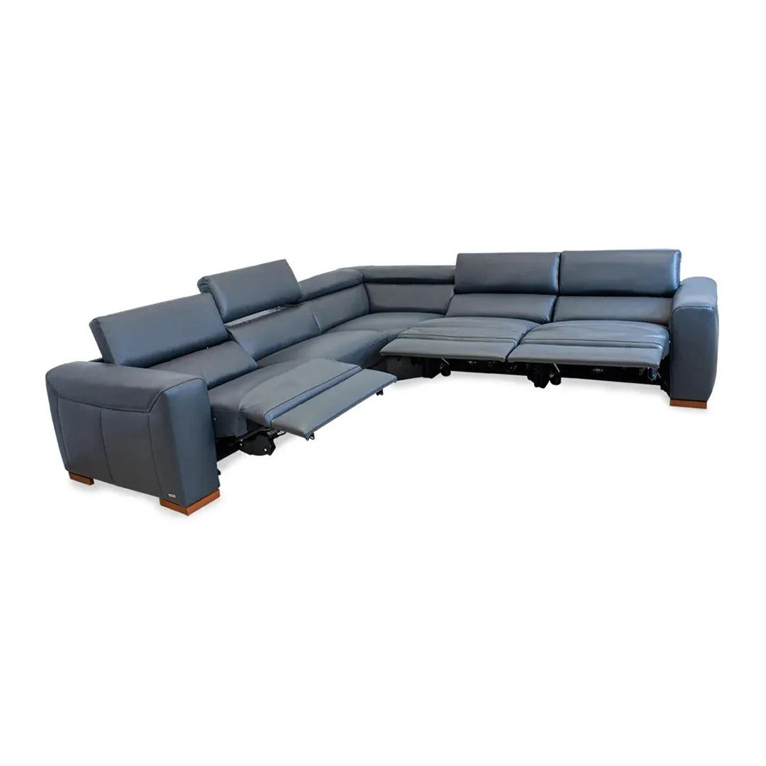 Esquinero Forza color antracita 3 reclinables. Muebles Italianos