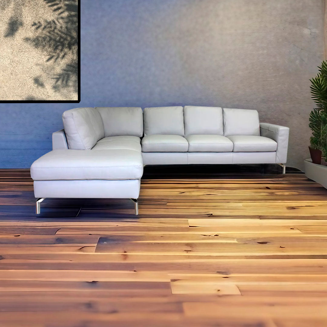 Esquinero izquierdo Sollievo Natuzzi en piel