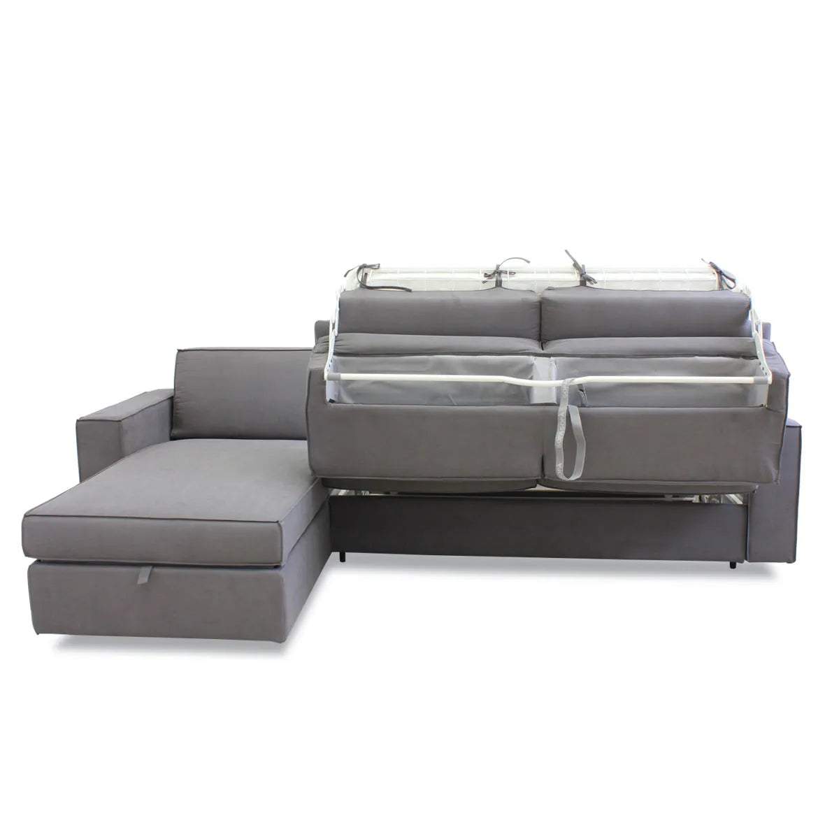 Esquinero sofá cama Bang Peninsola. Muebles Italianos