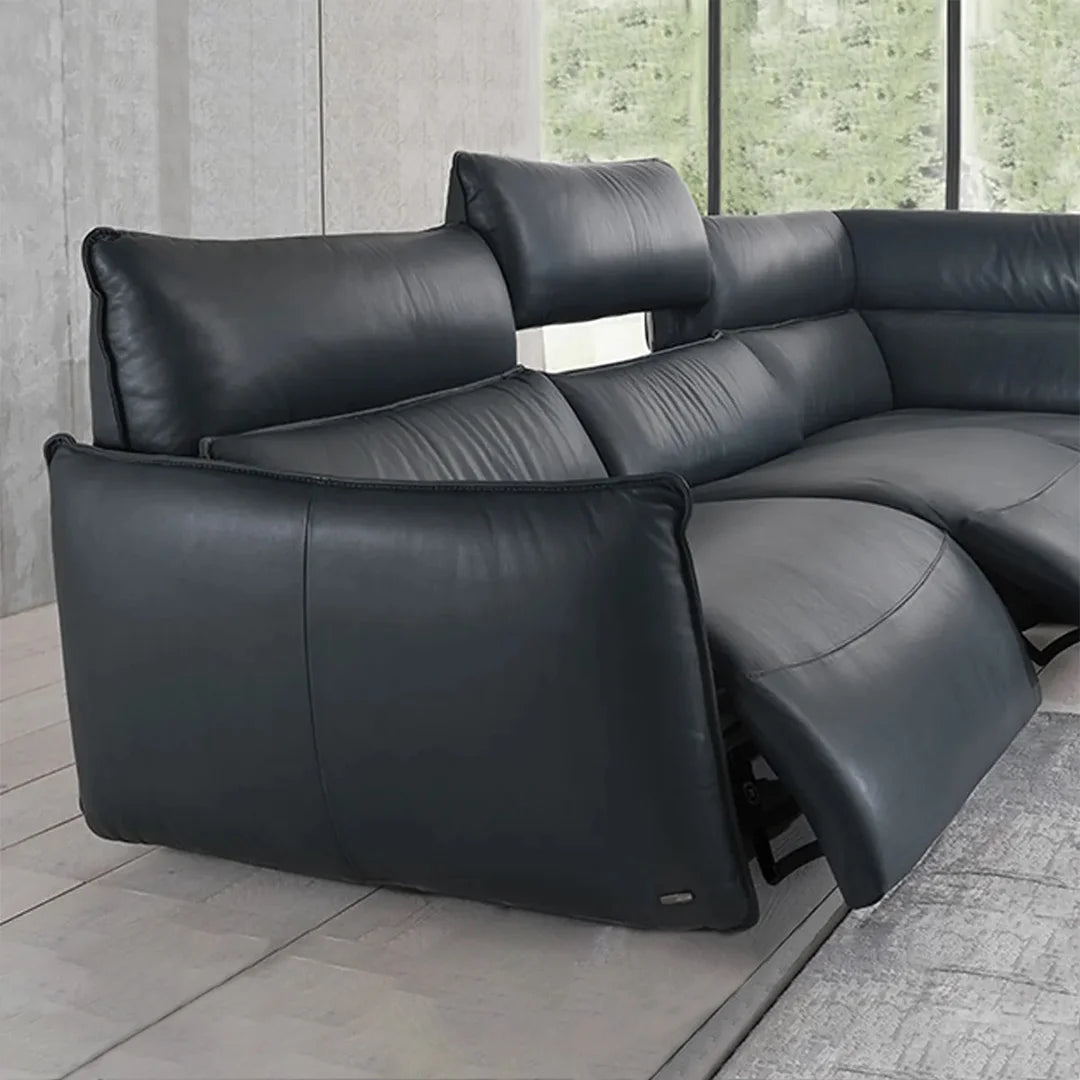 Esquinero Stupore Chaise izq. reclinable eléctrico con sensor. Muebles Italianos
