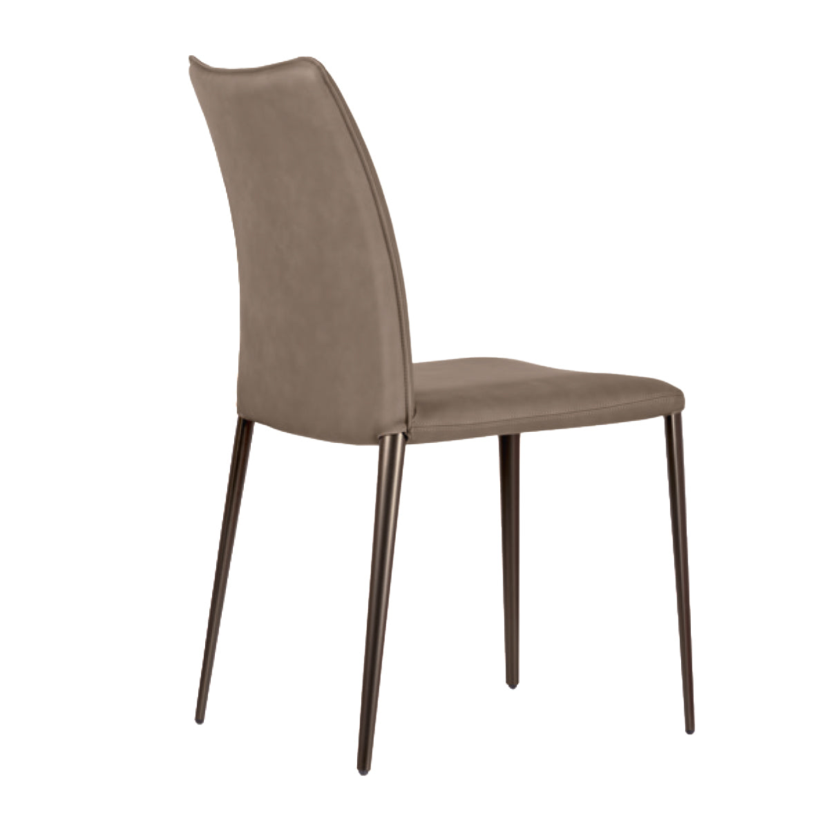 silla fay tipo piel de metal