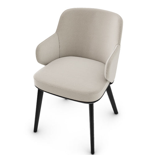 silla foyer madera con brazos